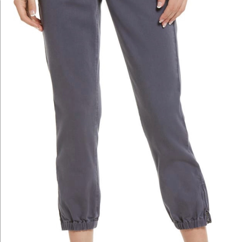 New PAIGE Women's Mayslie Joggers Vintage Pearl Grey Size 30.